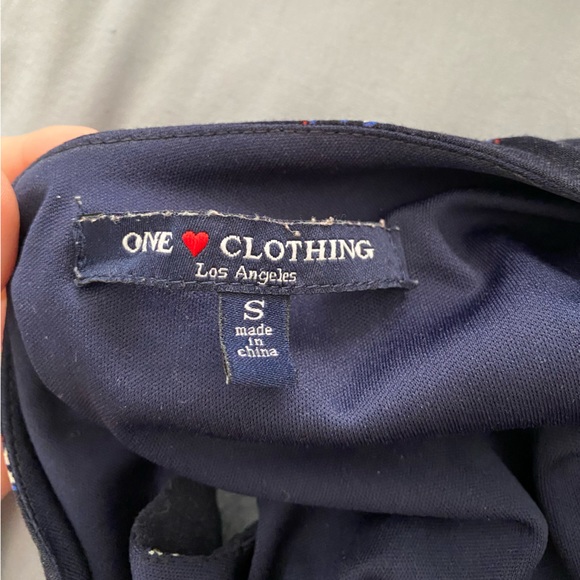 Blue romper with pockets - Picture 3 of 4